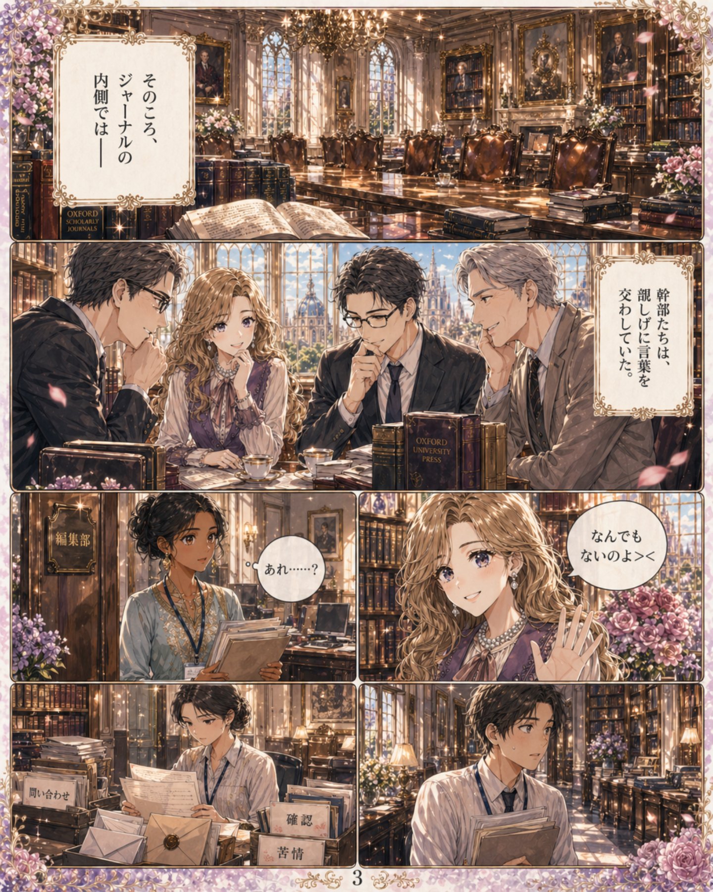 Minds and Machines case manga Page 3