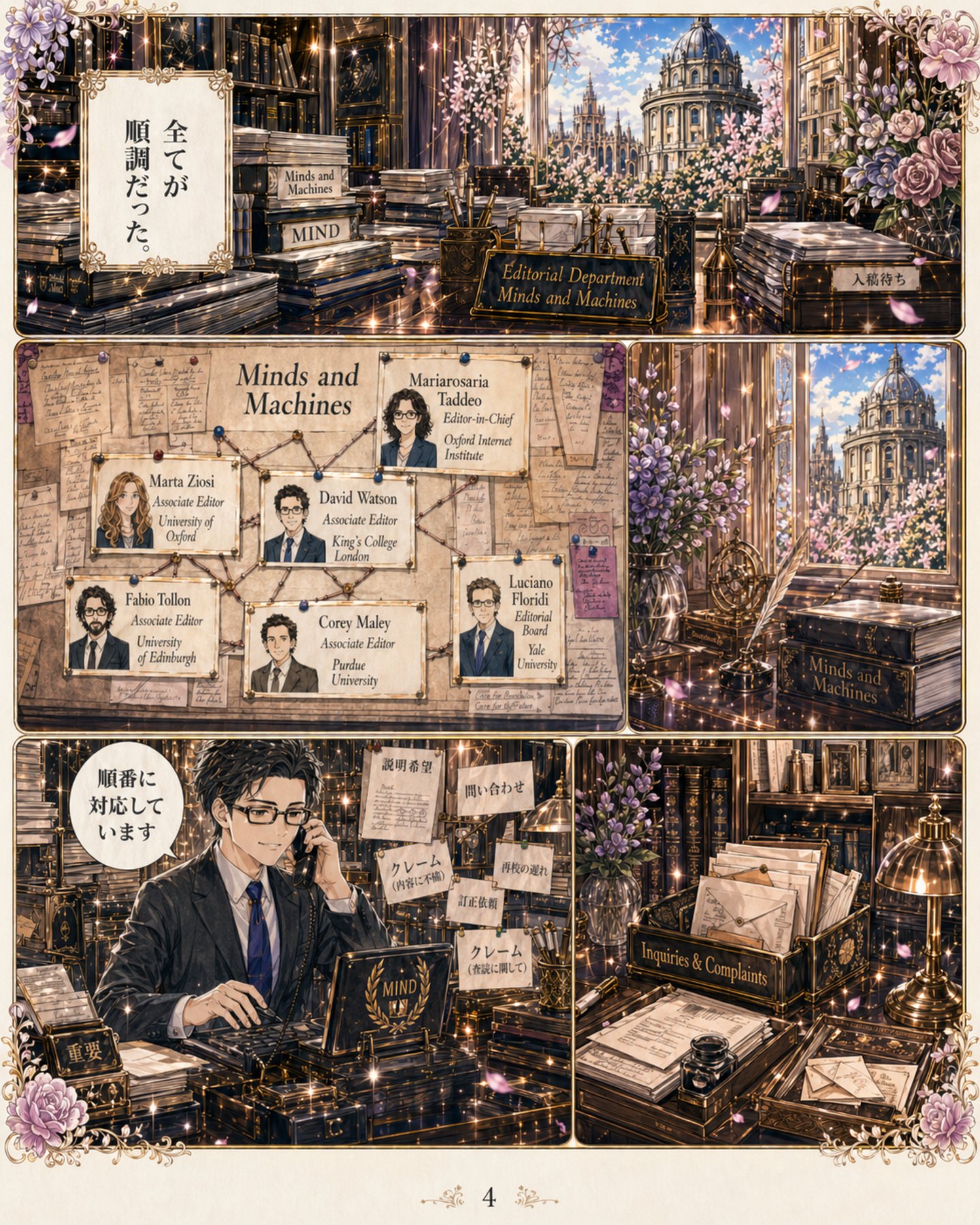 Minds and Machines case manga Page 4