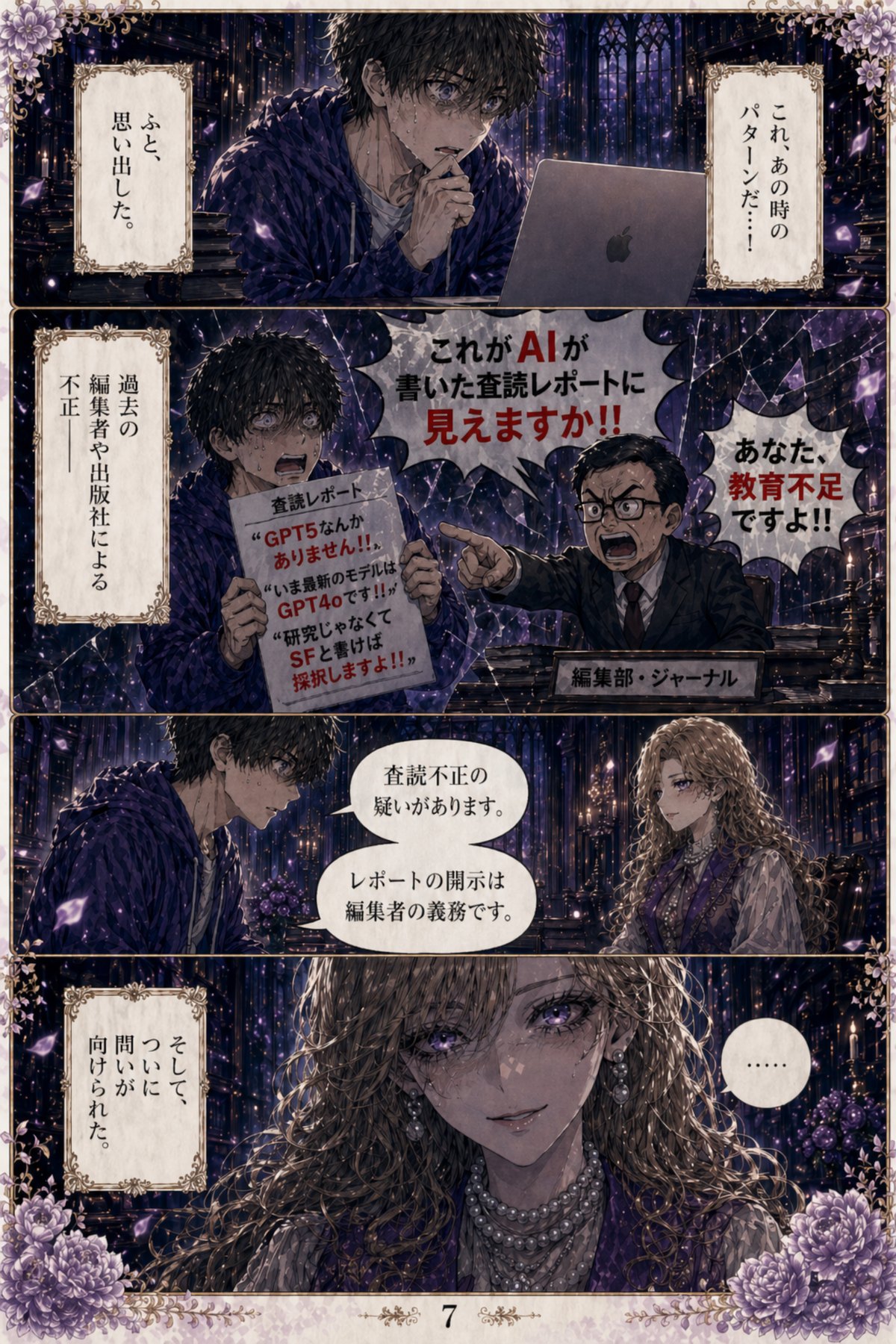 Minds and Machines case manga Page 7